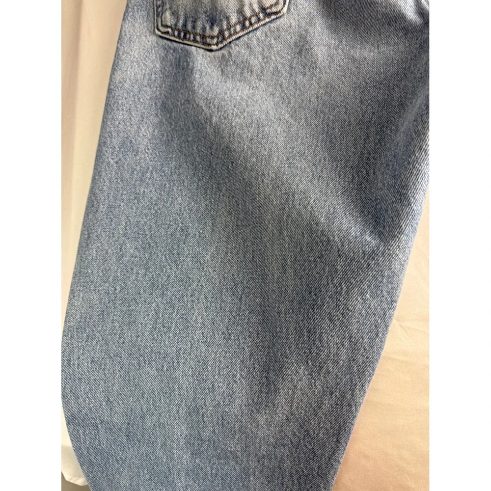 Levi Strauss 505 Jeans Mens 36x30 Regular Fit Straight Leg Blue Denim‎